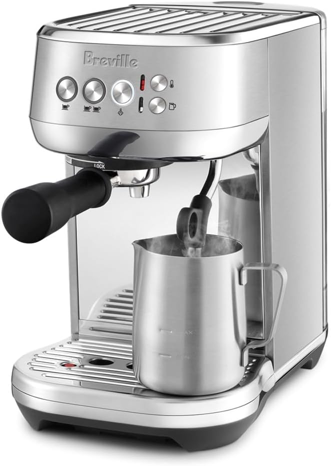 Breville Bambino Plus BES500BSS stainless steel espresso machine